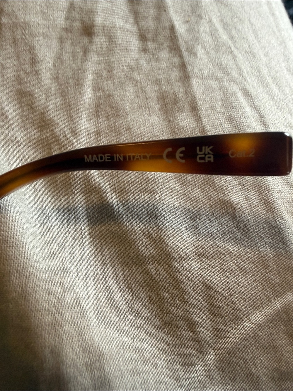 Saint Laurent Tortoiseshell Sunglasses Frames in Brown - Picture 4 of 6